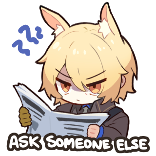 Arknights Vinyl Sticker Set 04 - Bros and Uncs
