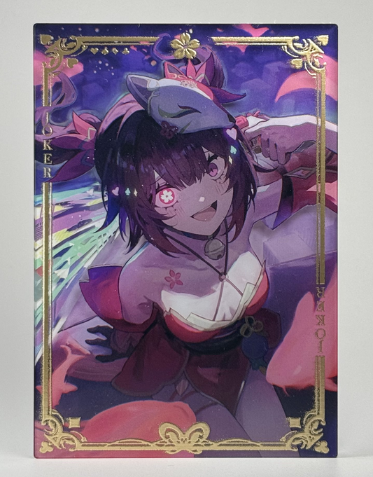 Sparkle Foil Acrylic Block