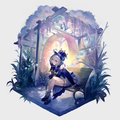 Furina Garden Acrylic Standee