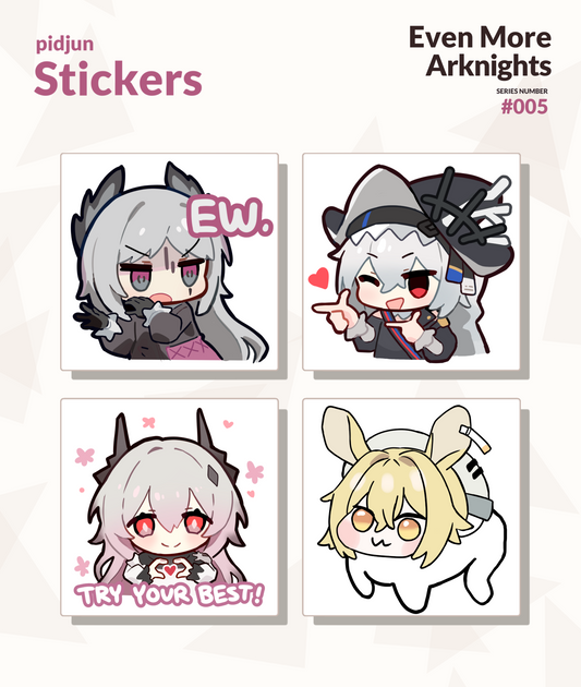 Arknights Vinyl Sticker Set 05 - Even More Arknights